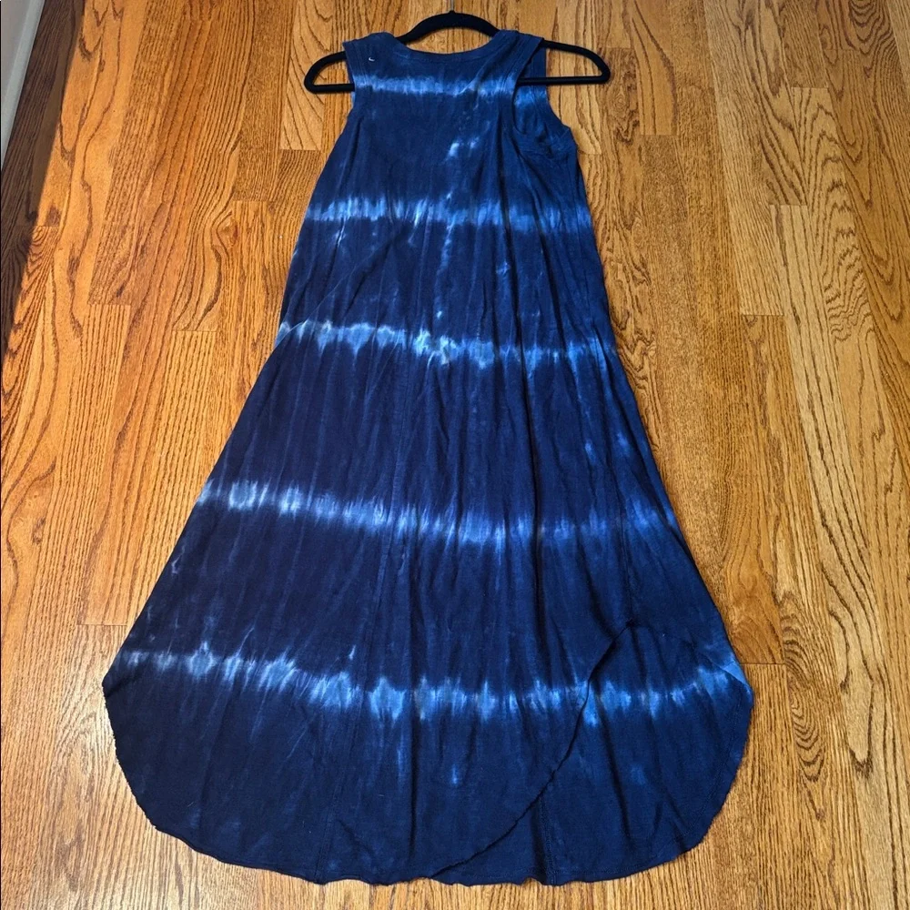 Gap Woman’s Blue Tie Dye Maxi Dress Size M